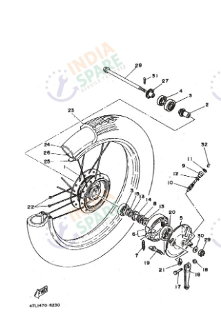 FRONT WHEEL